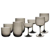 KOMPLETT-GLÄSER-SET Like Glass Smoke 8-tlg. - Grau, Glas - like.Villeroy & Boch