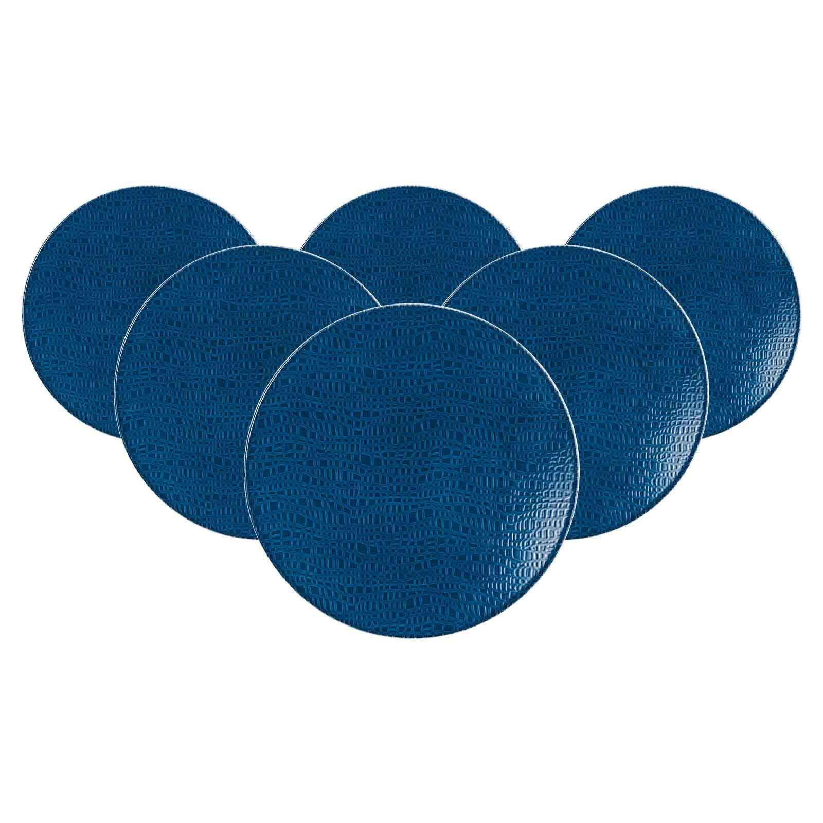 BROTTELLER Life Fashion Classic Blue ø 16,5 cm 6er Set - Blau, Keramik (16.5cm) - Seltmann Weiden