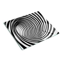 GLASPLATTE 60x52 cm 3D - Multicolor, Glas (60/0.4/52cm) - TULUP
