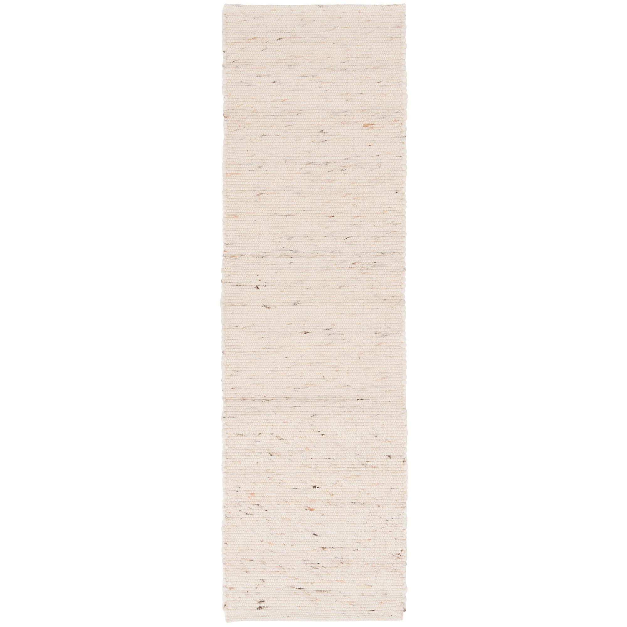 NATUR TEPPICH LÄUFER WOLLE ALASKA MELIERT - Beige, Textil (70/240cm) - Pergamon