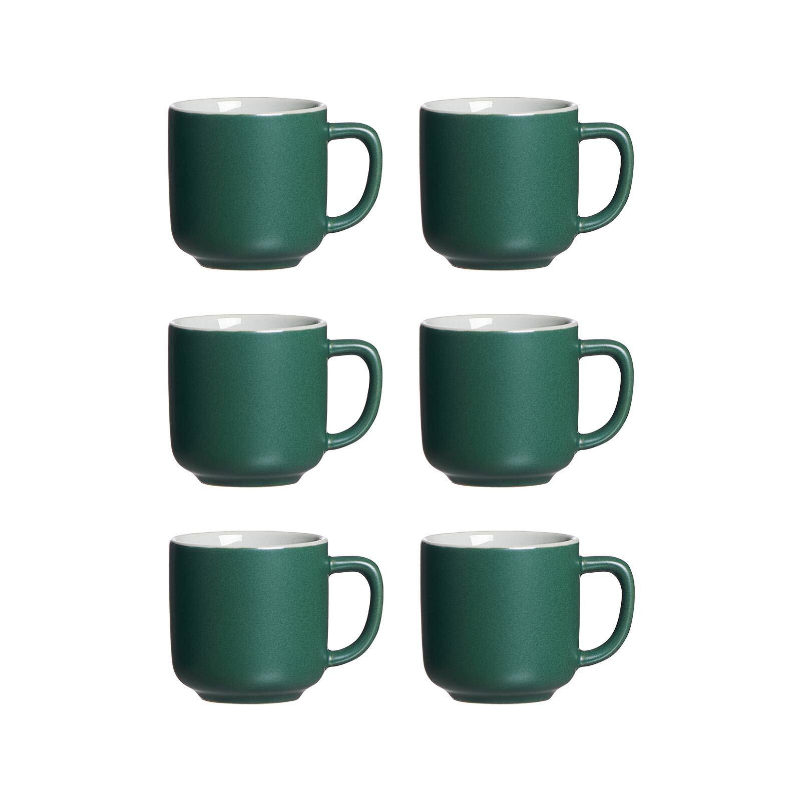 ESPRESSOTASSEN Jasper grün 100 ml 6er Set - Grün, Keramik (0.1L) - Ritzenhoff Breker