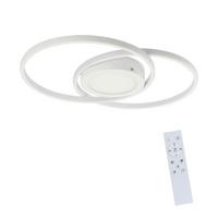 LED-DECKENLEUCHTE Schwarzwacht 33.2/4.0/47.4 cm - Weiß, Metall (47.4/33.2/4cm) - ZMH