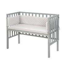 BEISTELLBETT roba Style grau 2in1 Set 90 x 45 cm - Taupe/Grau, Holzwerkstoff (45/90cm) - Roba