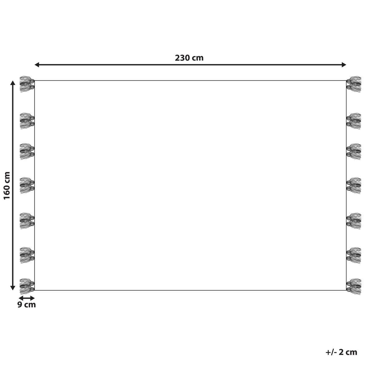 KELIM-TEPPICH Aratashen 230/160 cm - Grau, Textil (160/230cm) - Beliani