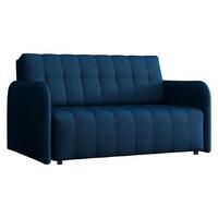 SCHLAFSOFA Viva Grand III - Schwarz/Dunkelblau, Holz/Kunststoff (145/85/95cm) - MIRJAN24