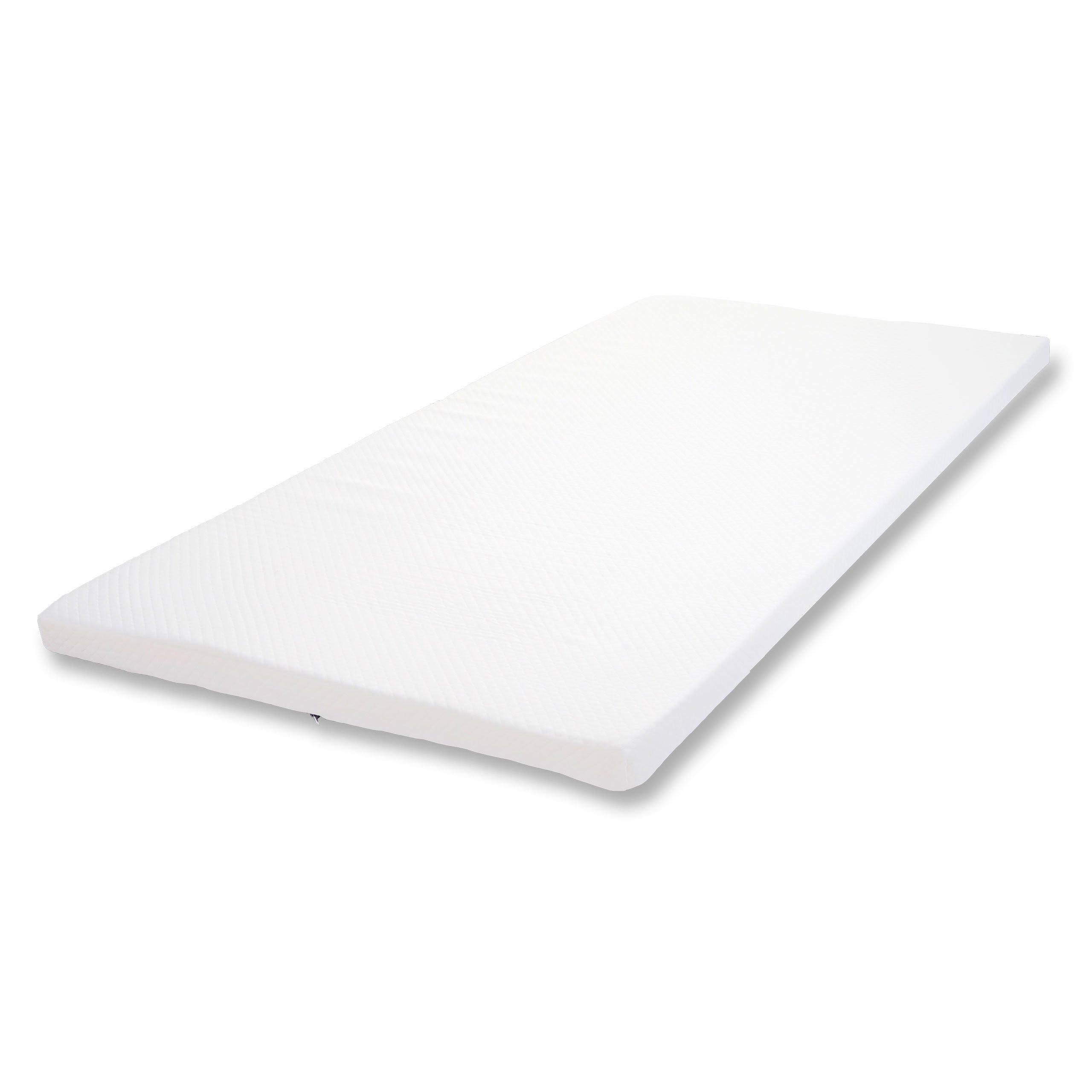 KALTSCHAUM-MATRATZENTOPPER 6CM Weiß - Weiß, Textil (200/90/6cm) - MCW