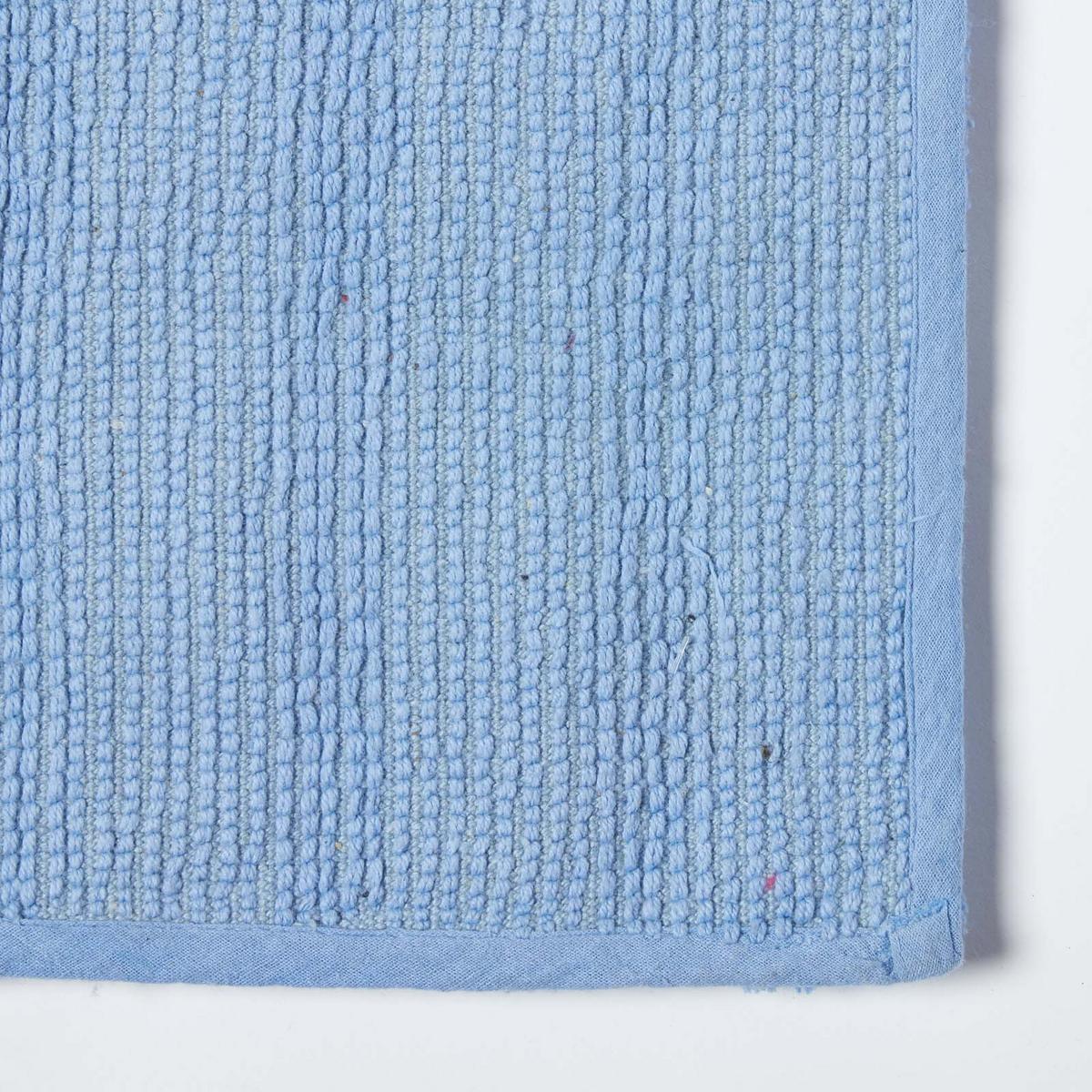 BADEMATTE Spa Supreme 50/80 cm, Baumwolle - Blau, Textil (50/80cm) - Homescapes