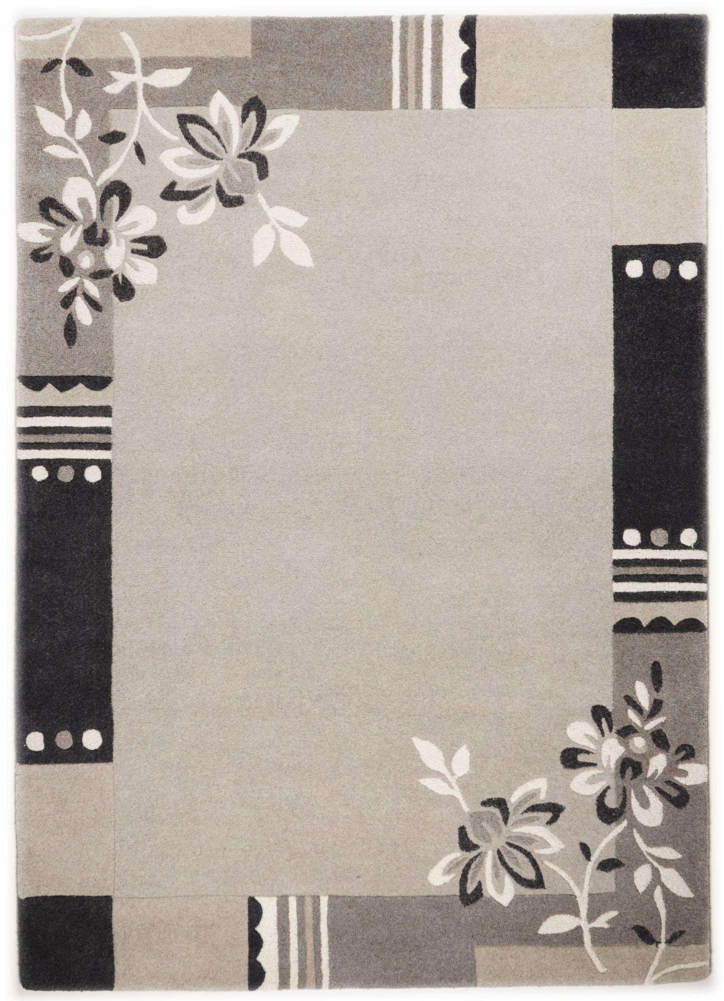 TUFTTEPPICH Napura 160x230 cm - Grau, Textil (160/230cm) - THEKO