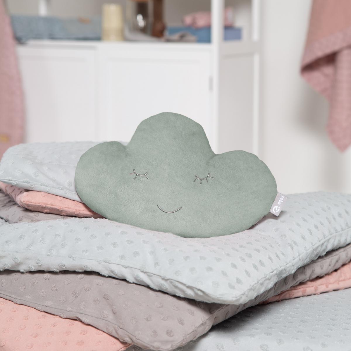 KUSCHEL- UND DEKOKISSEN Wolke grün - Grün, Textil (32/9cm) - Roba
