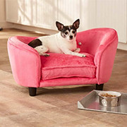Hundesofa in rosa