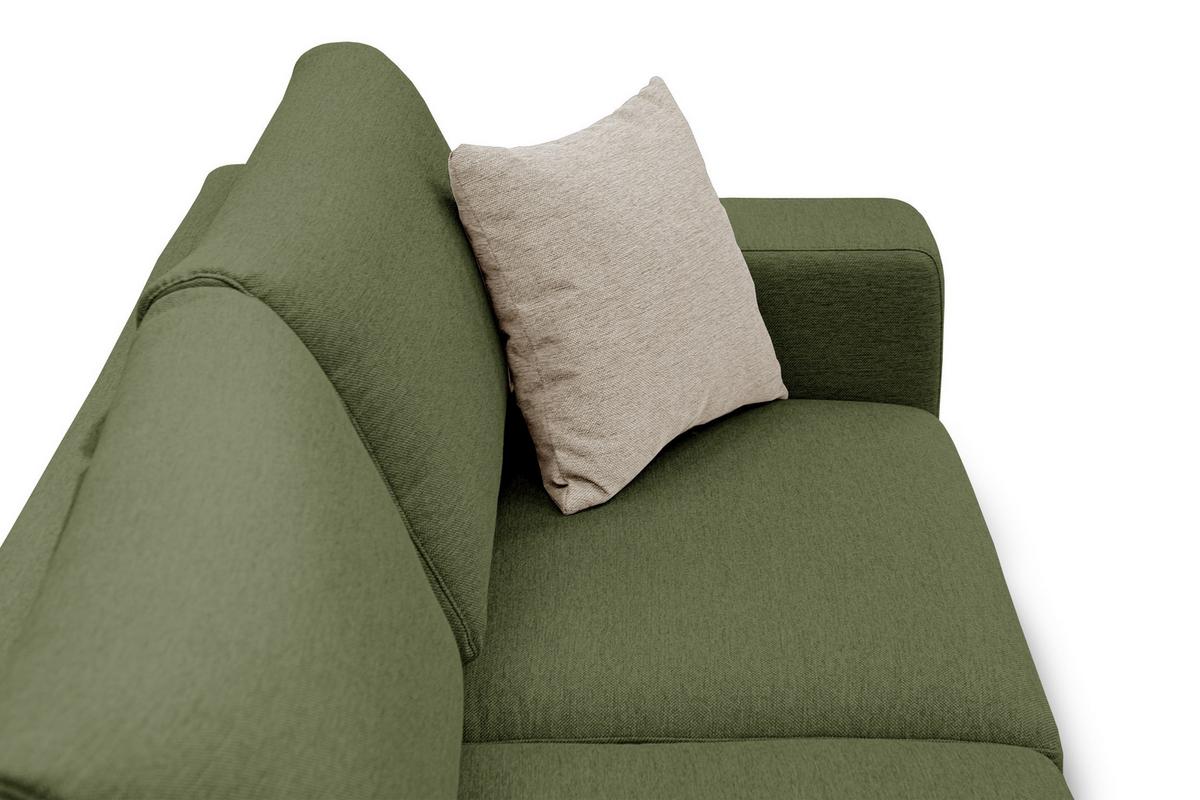ECKSOFA OTTO 5-Sitzer, grün - Grün, Holzwerkstoff/Textil (219/279cm) - Wozimo