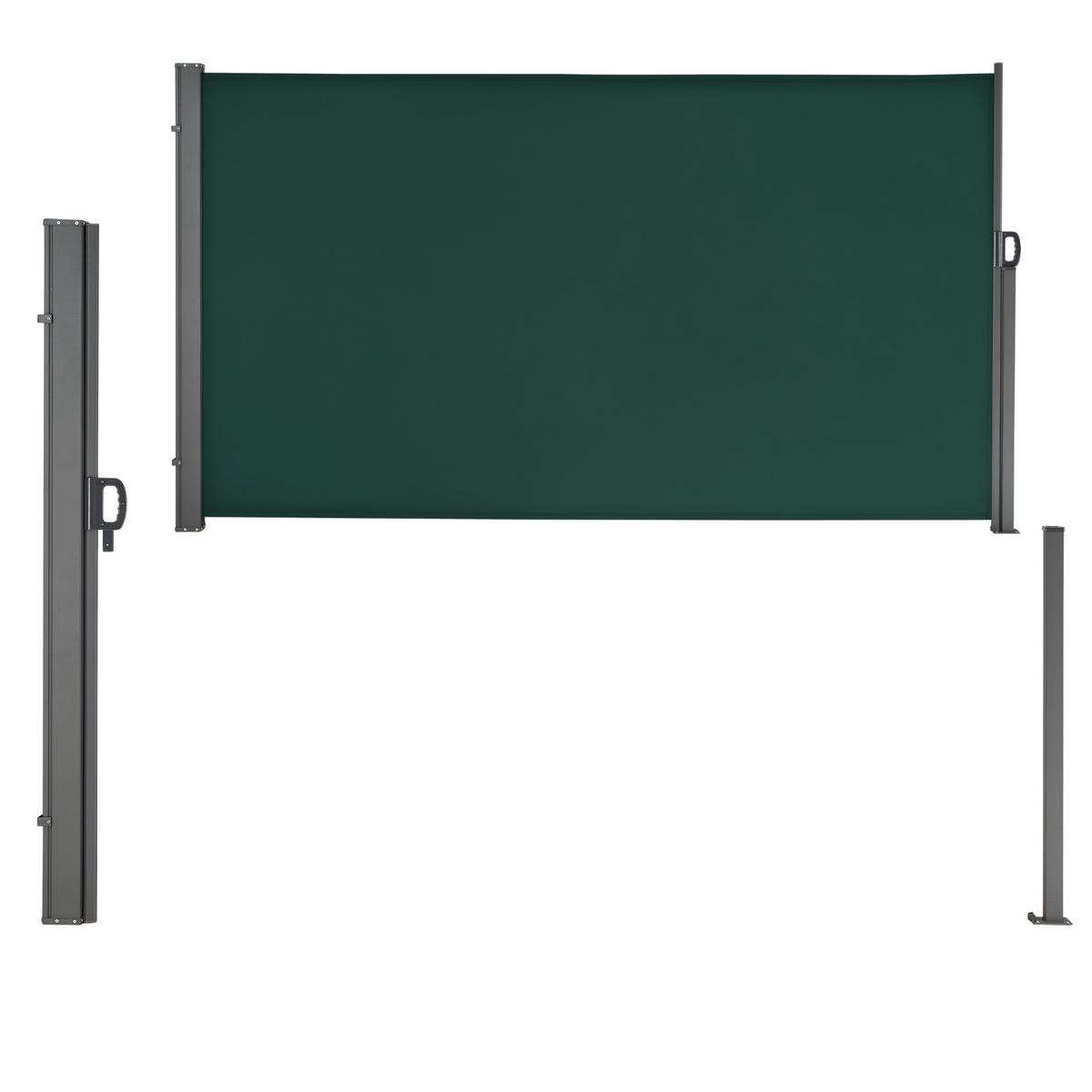 SEITENMARKISE Mulhacén - Dunkelgrün, Textil (300/180cm) - pro.tec
