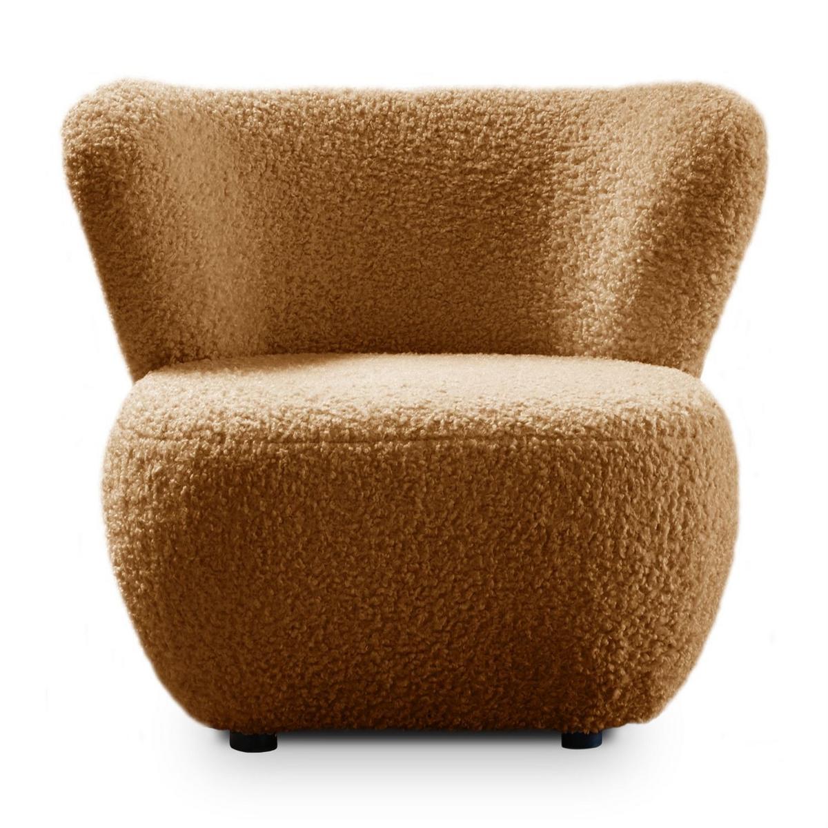 SESSEL ARLO LOUNGE Rolf 12 - Orange, Textil (85/74/58cm) - Lookway