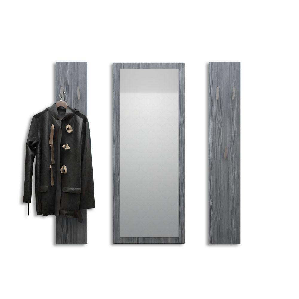 GARDEROBE Spot Avola-Anthrazit - Anthrazit, Holzwerkstoff (120/140/2cm) - Vladon
