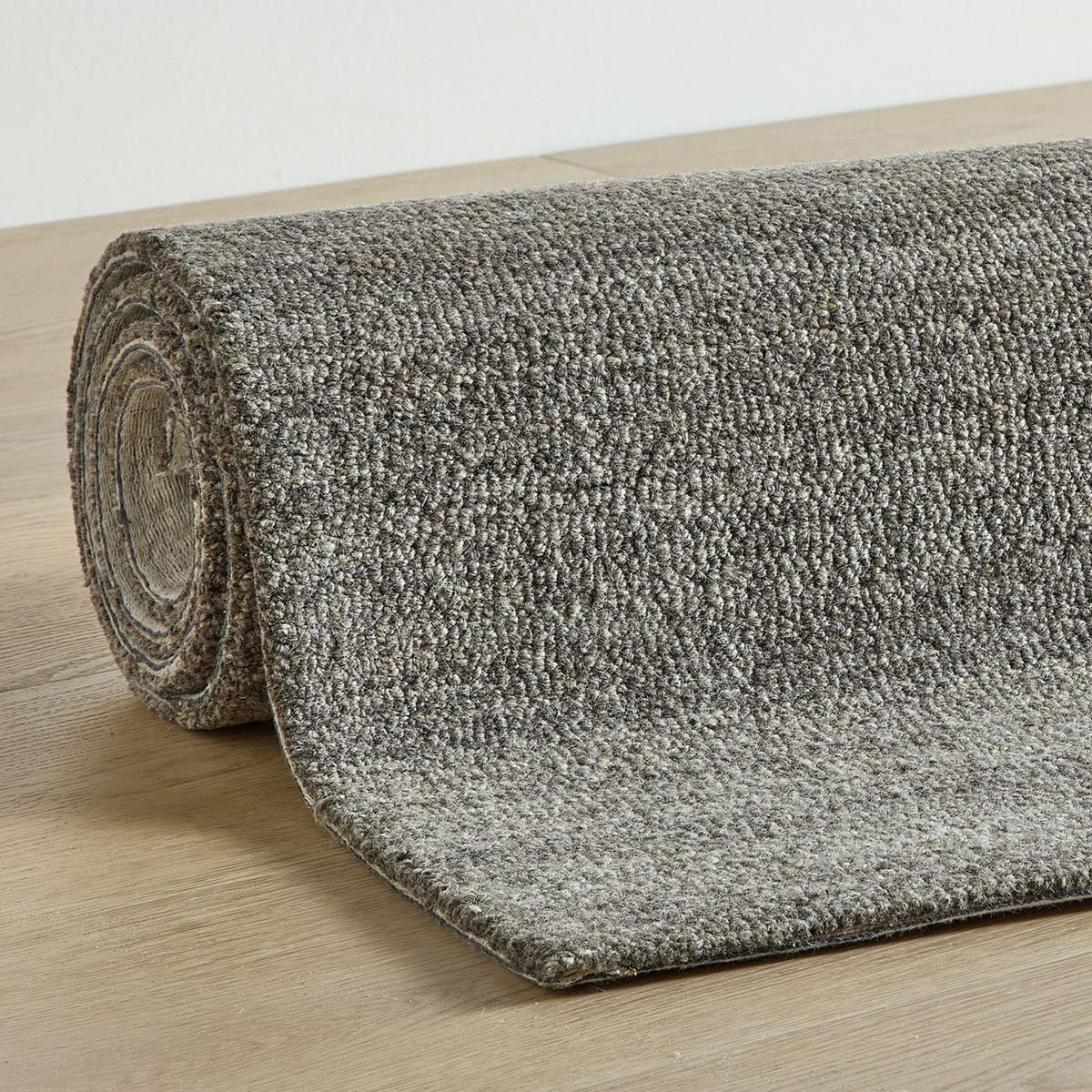 TUFTTEPPICH Natur Loop 250x350 cm - Graubraun, Textil (250/350cm) - Natur Pur