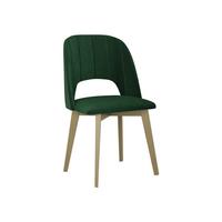 ESSZIMMERSTUHL Monti IV Pik Gerade - Grün/Sonoma Eiche, Holz/Textil (48/83/54cm) - MIRJAN24