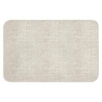 BADEMATTE Leinen - Textur - Beige 60x40 cm - Beige, Textil (60/40cm) - OnlyWow