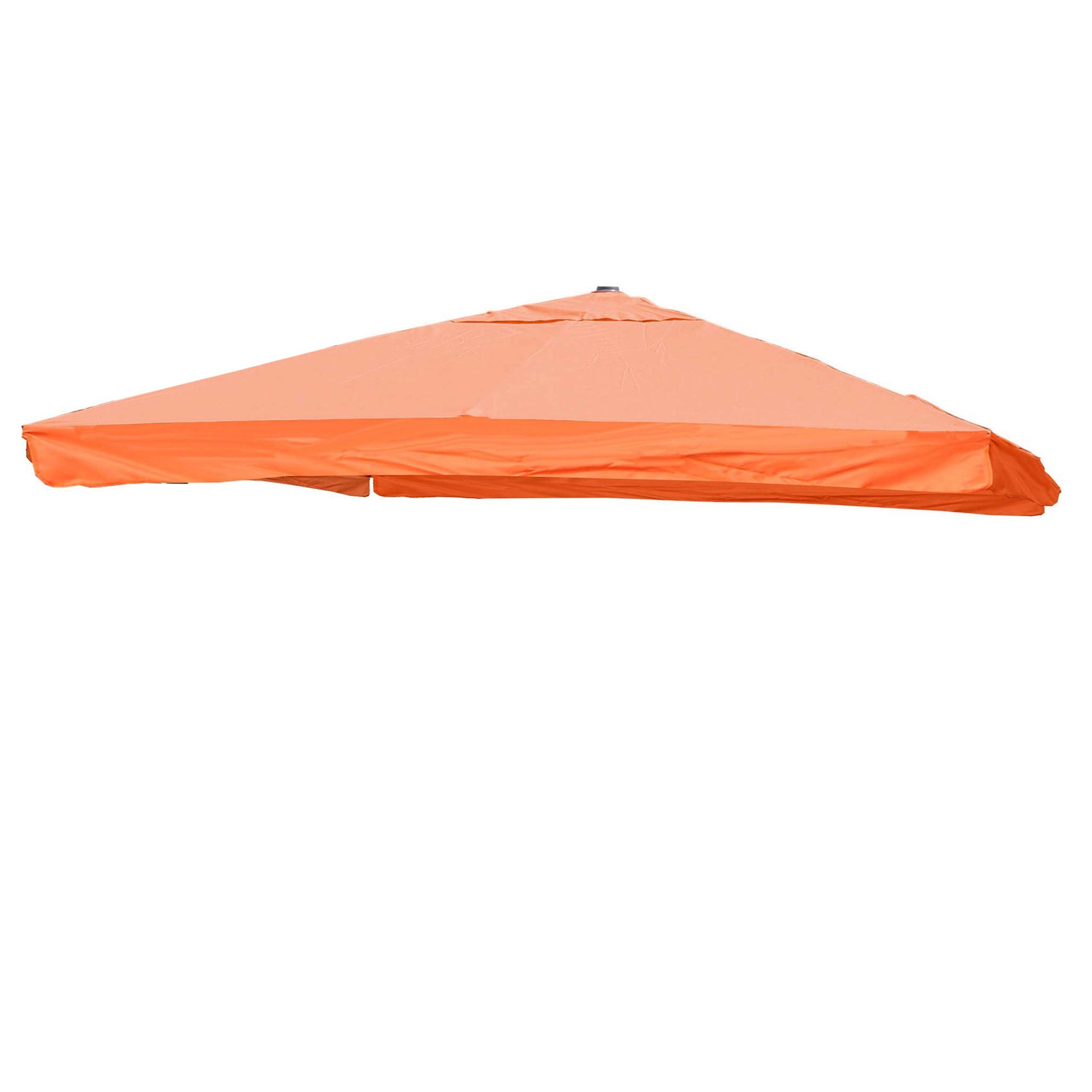 ERSATZ-BEZUG FÜR SCHIRM Orange - Orange, Textil (295/395cm) - MCW