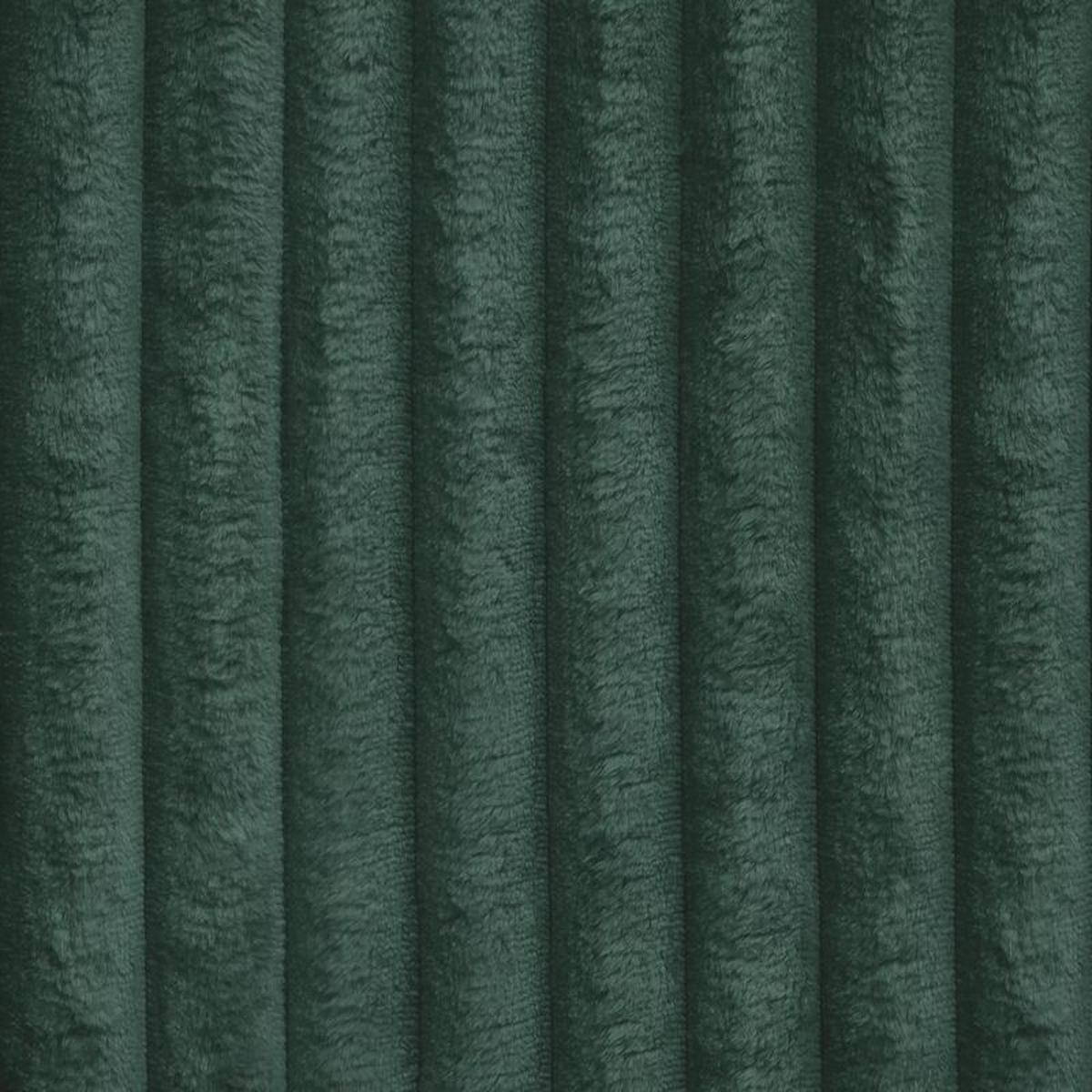 ECKSOFA FIORO Grün Kordstoff mit Schlaffunktion - Grün, Holz (204/148cm) - MASSENO
