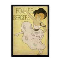 POSTER Frau Mit Kleid Vintage A3 Rahmenlos - Klar, Papier (29.7/5/42cm) - Nacnic