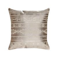 DEKOKISSEN Roségold 50/50 cm Oujda - Roségold, Naturmaterialien/Textil (50/50cm) - Beliani