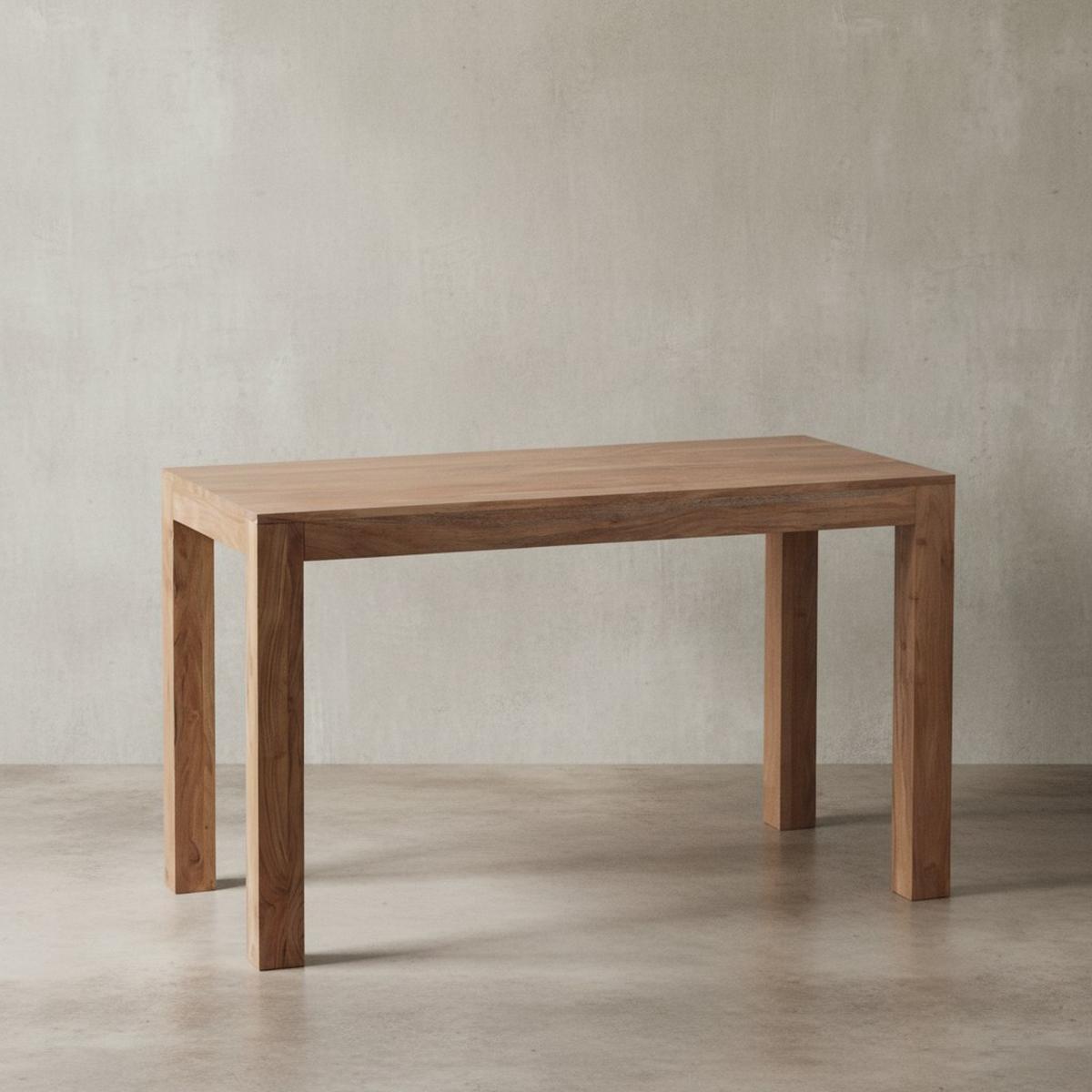 ESSTISCH Massivholz Rechteckig Zeitlos MUMBAI, Akazie 120x60x76 cm - Akaziefarben, Holz (60/120/76cm) - KADIMA DESIGN