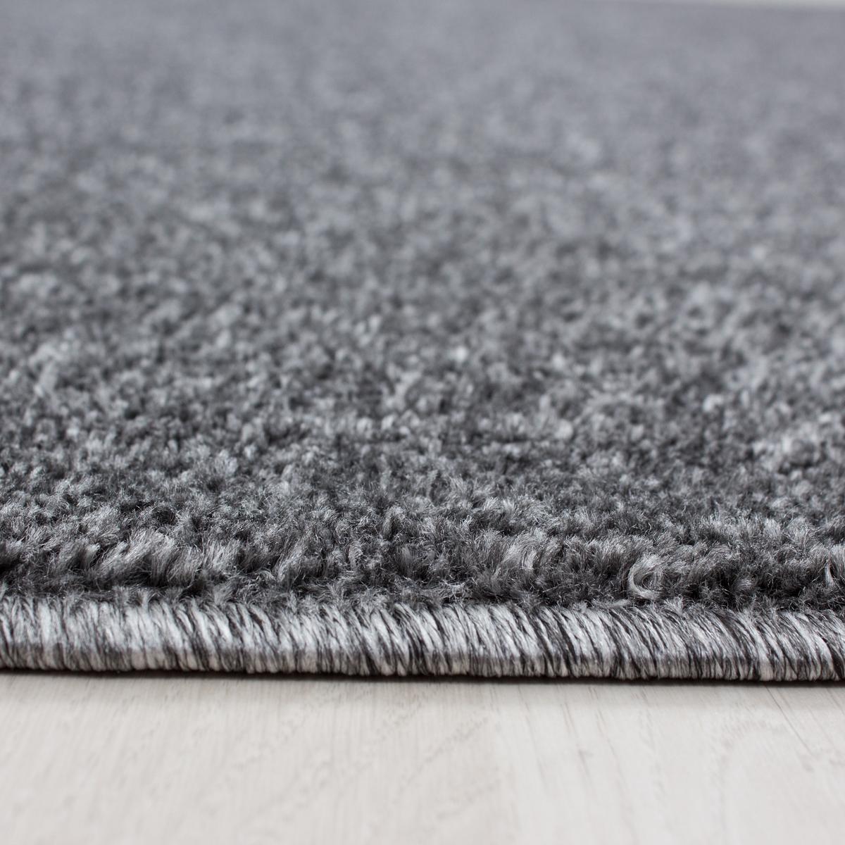 TEPPICH Kurzflor MAIN in Grau, einfarbig, 200 x 290 cm - Grau, Textil (290/200cm) - KADIMA DESIGN