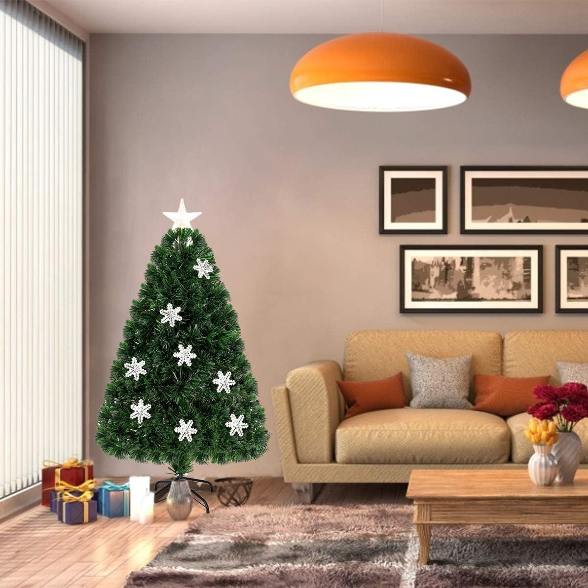WEIHNACHTSBAUM Grün - Grün, Kunststoff (120cm) - COSTWAY