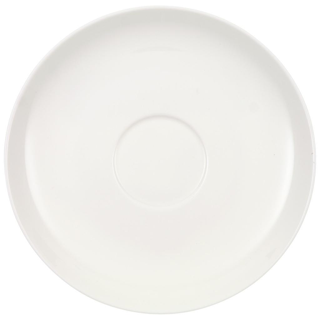 KAFFEEUNTERTASSE Anmut weiß ø 17,9 cm - Weiß, Keramik (17.9cm) - Villeroy & Boch