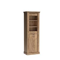 VITRINE DESIO 198 / 67 cm in Eichefarben - Eichefarben, Holzwerkstoff (67/198/42cm) - MASSENO