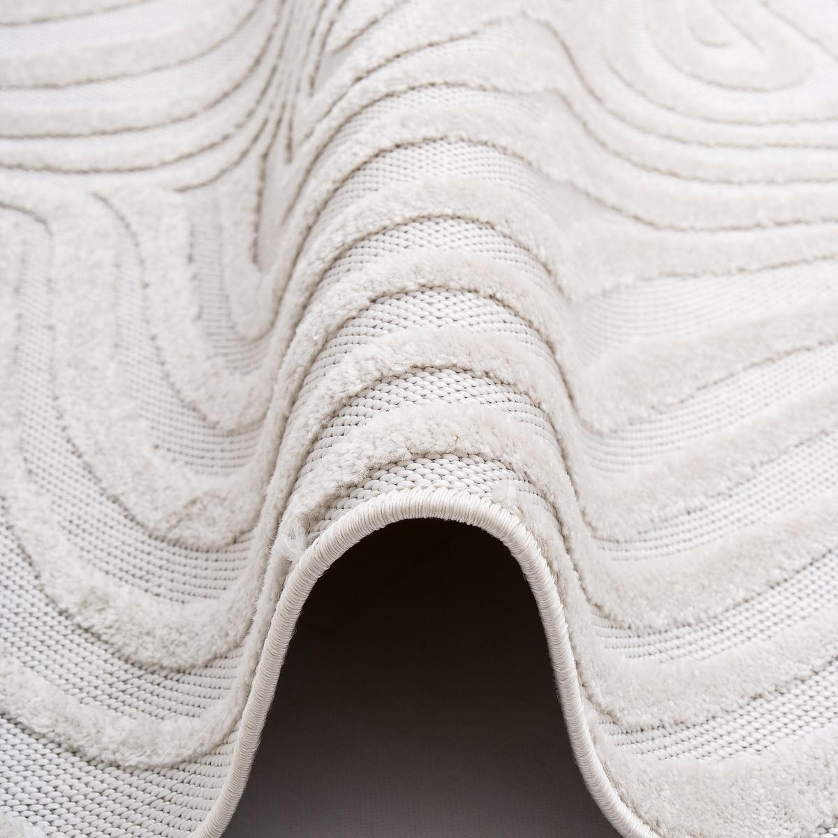 IN & OUTDOOR TEPPICH FLACHGEWEBE CLASSY - Weiß, Textil (140/200cm) - Pergamon