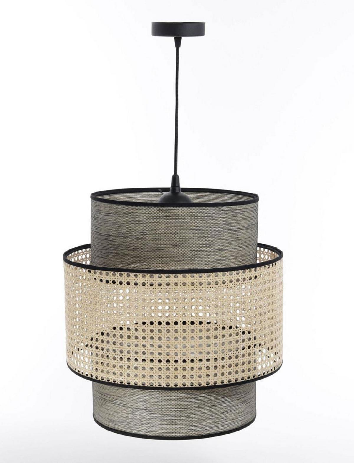 HÄNGELEUCHTE Grau 40/44 cm - Grau, Kunststoff (40/1.2/44cm) - ONZENO