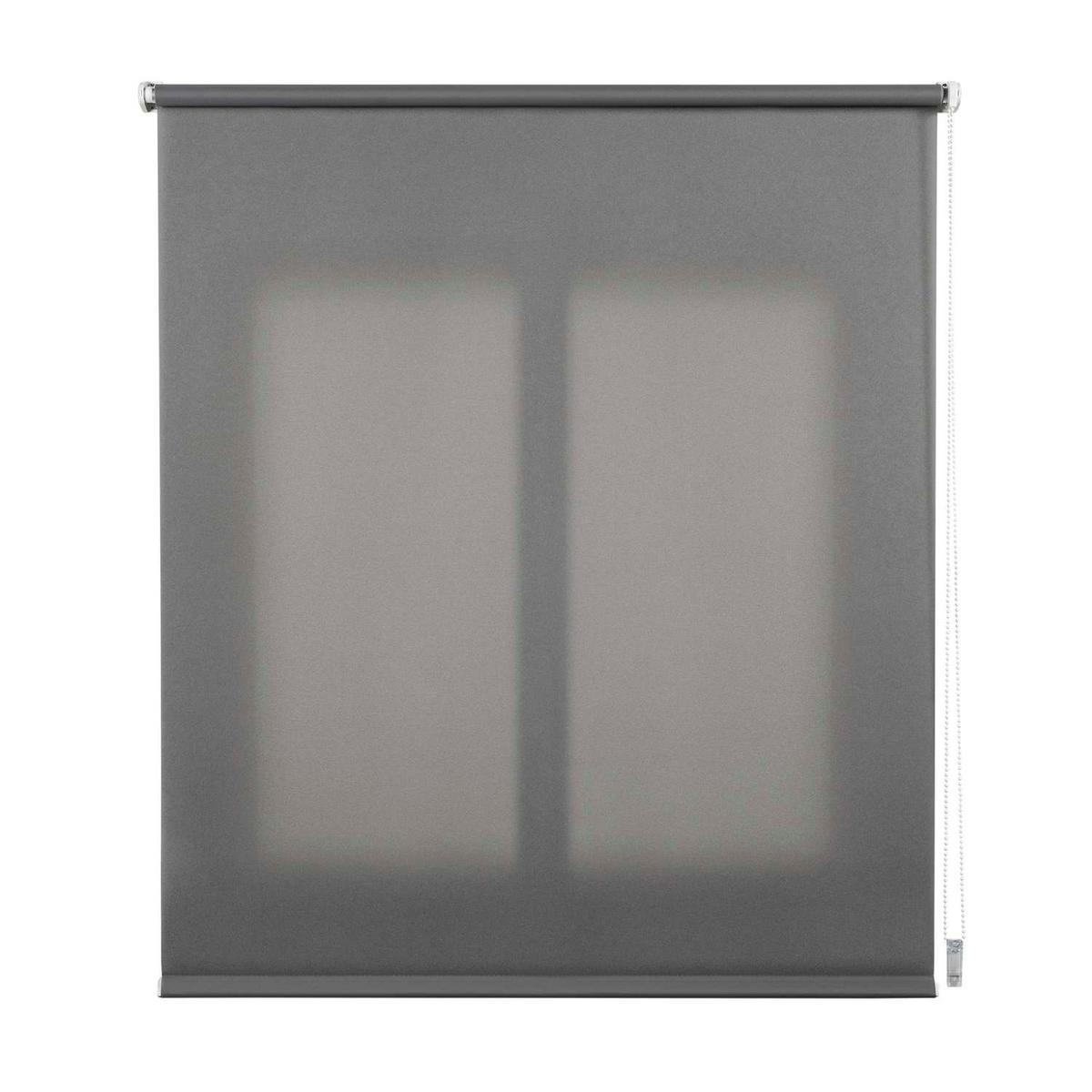 ROLLO Grau, 120 cm x 180 cm - Grau, Kunststoff (120/180cm) - STORESDECO
