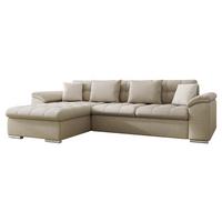 ECKSOFA Diana, Seite: Links - Perlmutt, Holz/Textil (280/160cm) - MIRJAN24