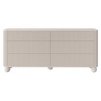 KOMMODE Arvello Greige 168 cm - Taupe, Holz/Holzwerkstoff (168/83.8/38cm) - Selsey