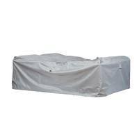 SCHUTZHÜLLE für Loungegruppe rechteckig / quadratisch SHP-20102 - Grau, Kunststoff (225/80/225cm) - mehr Garten