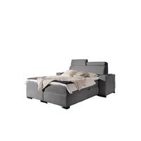 BOXBETT Nestor Dress Me Set.2 - Grau, Holzwerkstoff/Textil (120/200cm) - Fun Möbel