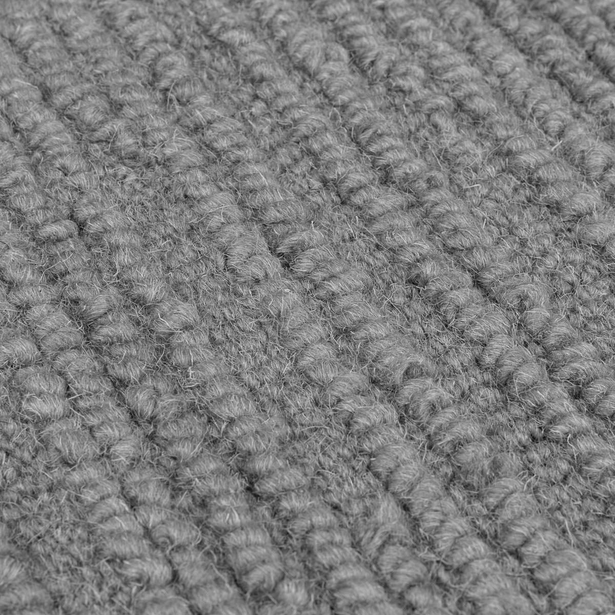 WOLLTEPPICH ALNE, einfarbig, Grau, 120 x 170 cm - Grau, Textil (170/120cm) - KADIMA DESIGN