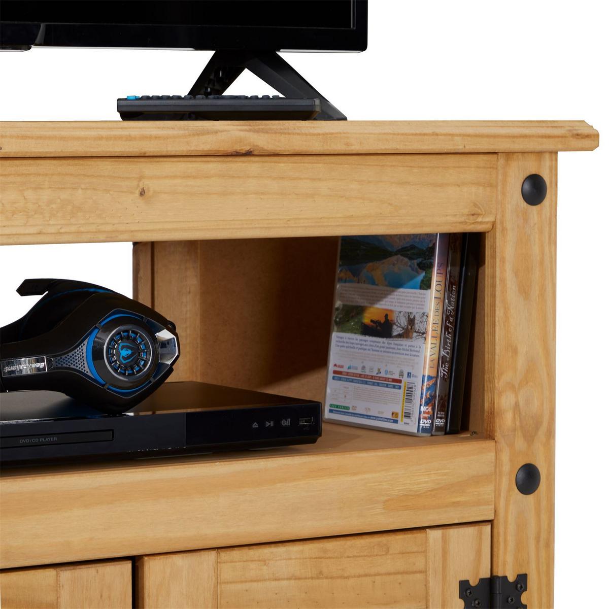 TV RACK SALSA - Naturfarben, Holz (85/78/43cm) - CARO-Möbel