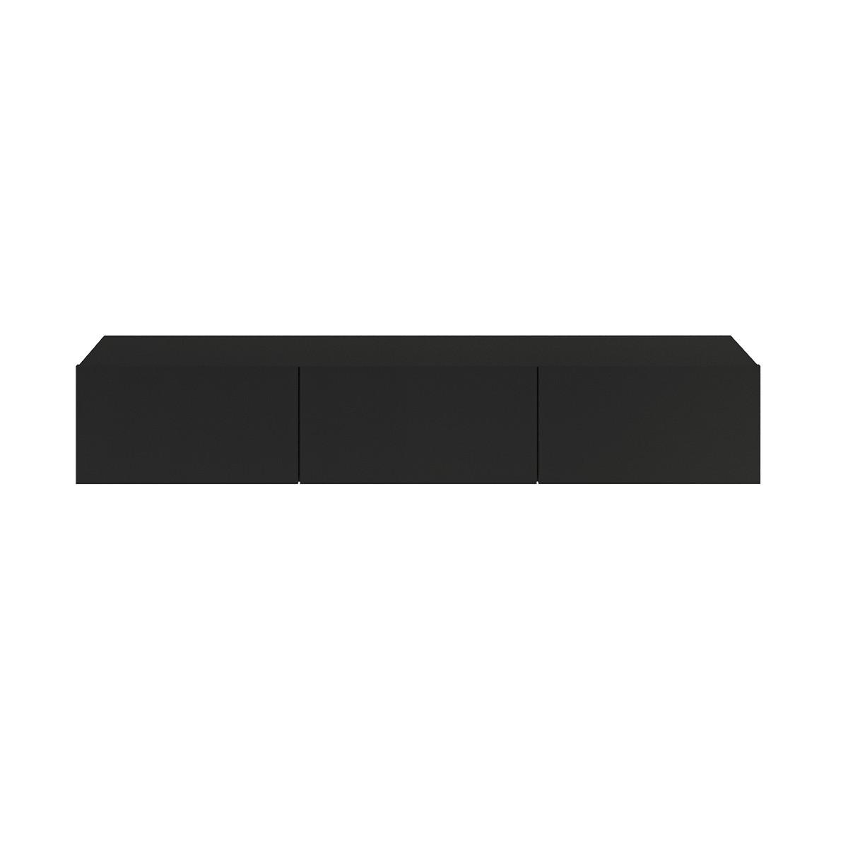 TV-MÖBEL Idao Schwarz - Schwarz, Holzwerkstoff (160/35/29.6cm) - Petits-meubles