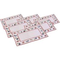 PLATZESETS Petite Fleur bunt 49 x 32,5 cm 6er Set - Multicolor, Textil (49/32.5/2cm) - Villeroy & Boch