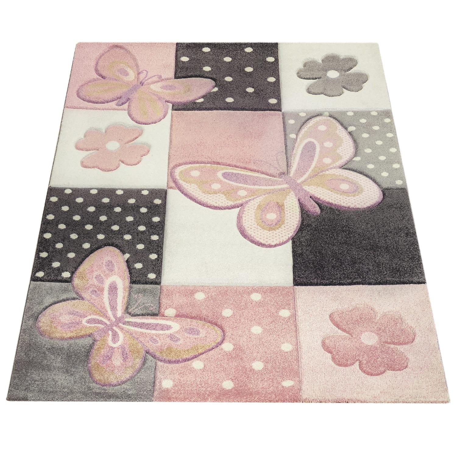 KINDERTEPPICH, im Patchwork-Stil, Mehrfarbig, 120 x 170 cm - Multicolor, Textil (170/120cm) - KADIMA DESIGN