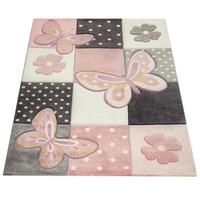 KINDERTEPPICH, im Patchwork-Stil, Mehrfarbig, 140 x 200 cm - Multicolor, Textil (200/140cm) - KADIMA DESIGN