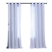 VORHANG 2ER SET »Leipzig« HxB 245x145 cm Weiß - Weiß, Textil (145/245cm) - Gardinenbox