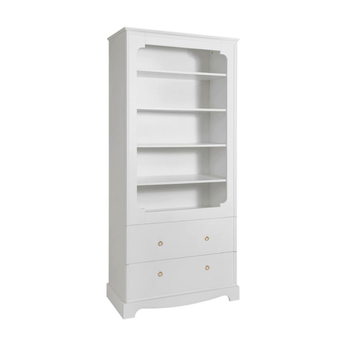 BÜCHERREGAL Royal Weiß - Weiß, Holzwerkstoff (90/195/43cm) - Petits-meubles