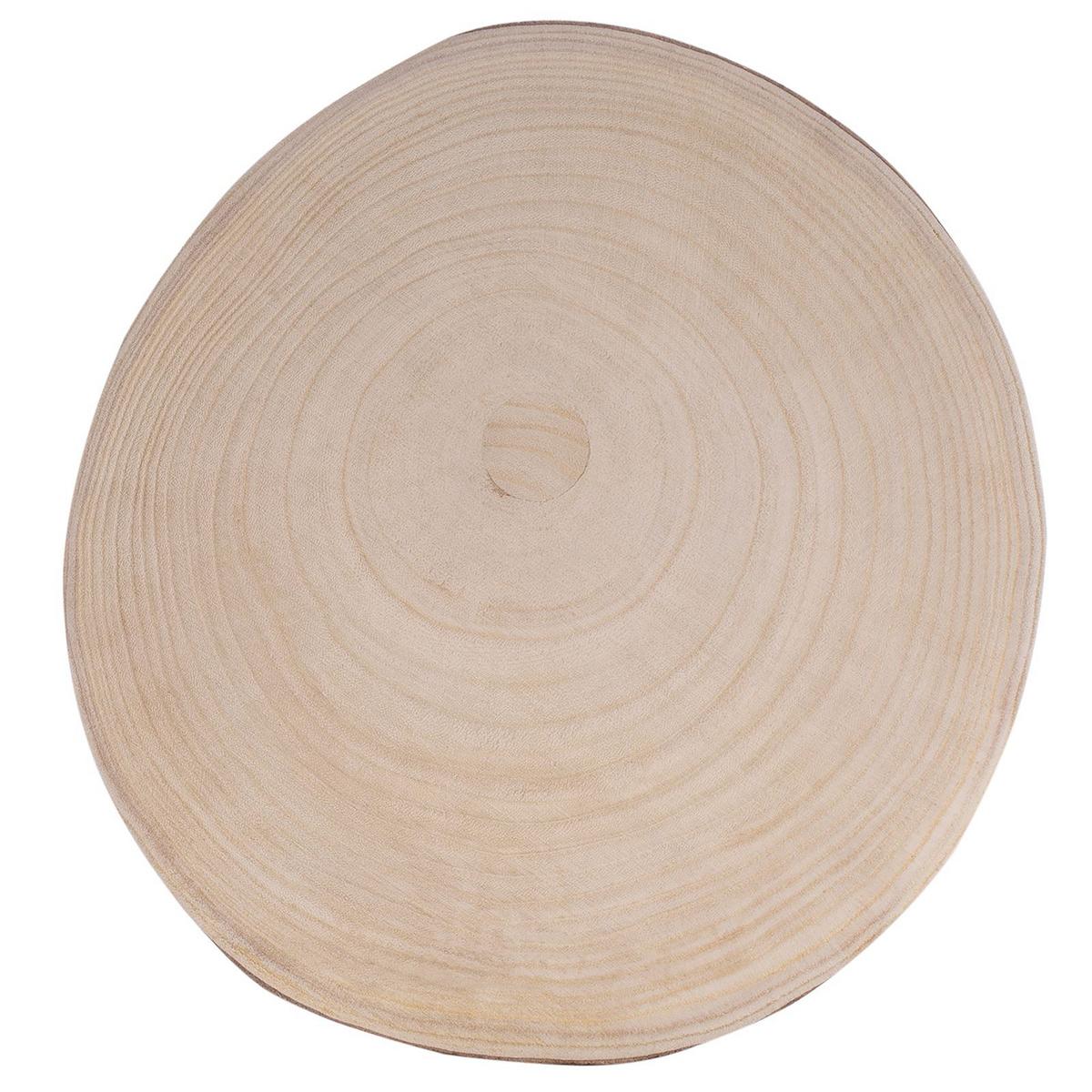 SITZHOCKER ZAHORA - Naturfarben, Holz (28/40/28cm) - CARO-Möbel