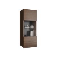 HÄNGEVITRINE Calabrini 05 - Nussbaumfarben, Holzwerkstoff (45/117/32cm) - MIRJAN24