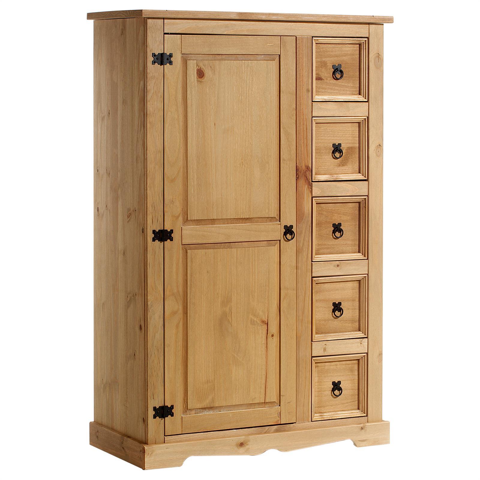 KOMMODE TEQUILA gebeizt/gewachst - Kieferfarben, Holz (95/150/45cm) - IDIMEX