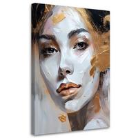 LEINWANDBILD Menschen & Charaktere 20x30cm - Braun, Textil (20/30cm) - Feeby