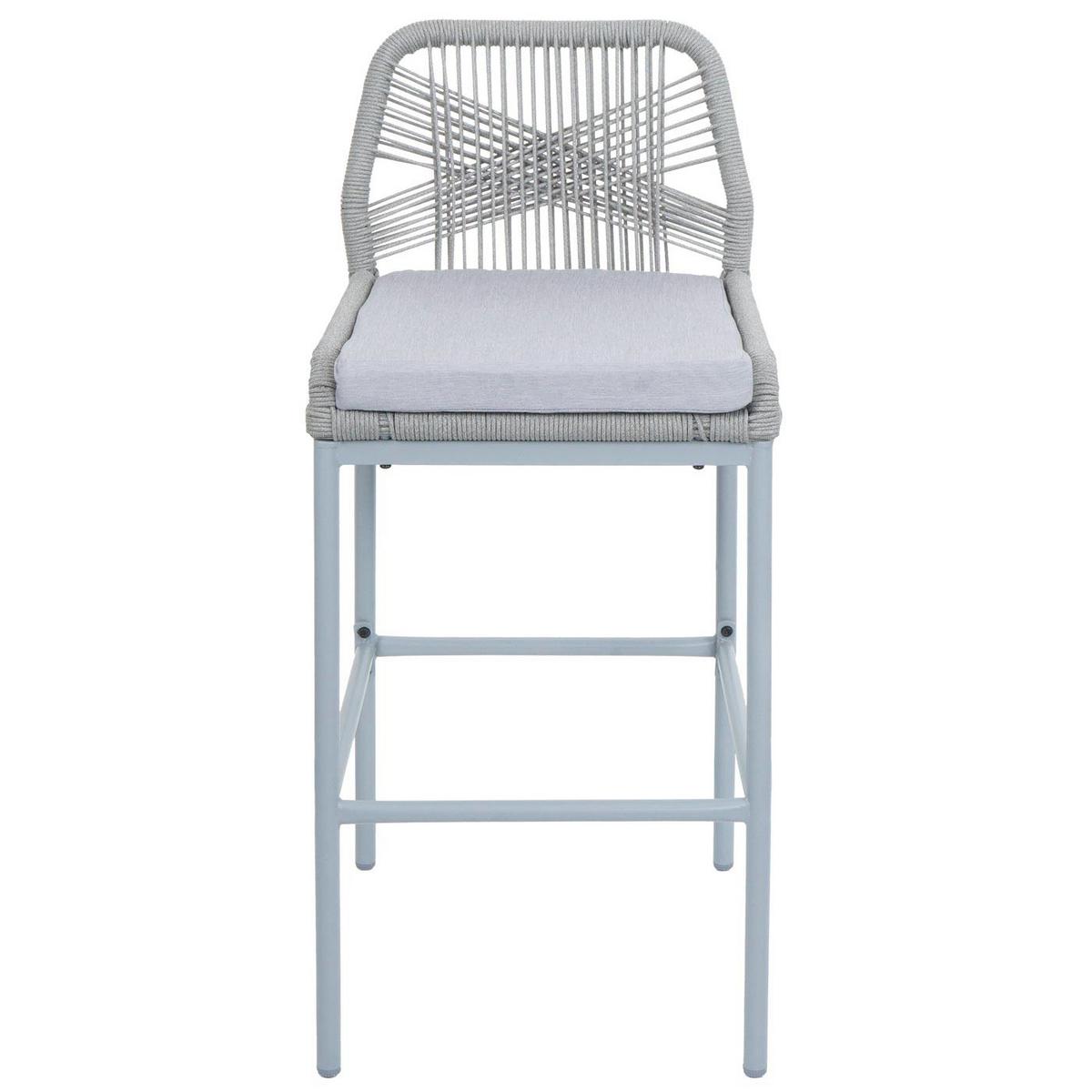 BARHOCKER Hellgrau - Hellgrau, Metall (45/101/52cm) - MCW